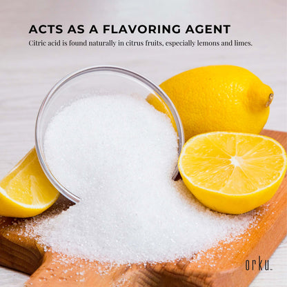 5Kg Citric Acid Powder - Food Grade Anhydrous GMO Free Preservative c6h807