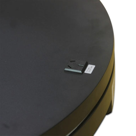 Christabelle 80cm 200kg Commercial Electric Display Turntable Power Outlet Black - SuperSaverAU - view 2