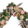 Christabelle Premium 1.8m Christmas Garland Jewelled Baubles & Berries Tree Decoration Ornament Pink Silver Gold - SuperSaverAU - view 3