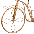 Christabelle Antique Gold Bicycle Christmas Tree Display Decoration Ornament - SuperSaverAU - view 4