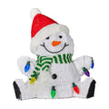 Christabelle Sitting Christmas Snowman Display With Lights - 40cm - SuperSaverAU - view 1