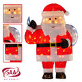 Christabelle 81cm Christmas Santa Display with Lights - SuperSaverAU - view 2