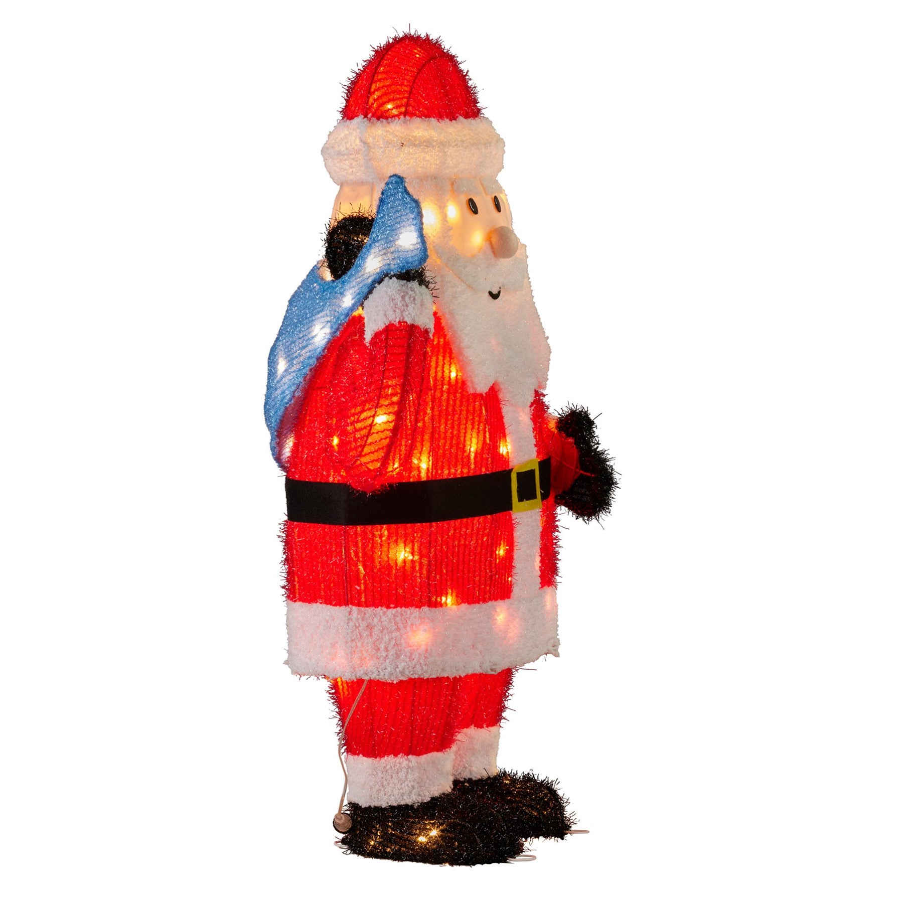 Christabelle 81cm Christmas Santa Display with Lights - SuperSaverAU - view 5