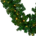 Christabelle 2.7m Christmas Garland with LED Lights Chadwick Tree Decoration Ornament - SuperSaverAU - view 3
