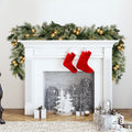 Christabelle 2.7m Christmas Garland with Gold Baubles and LED Lights Mantle Decoration Ornament - SuperSaverAU - view 4