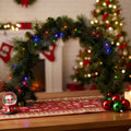 Christabelle 60cm Tabletop Christmas Archway Garland with LED Lights Gold Mantle Decoration Ornament - SuperSaverAU - view 4