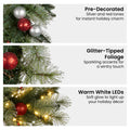 Christabelle 2.7m Christmas Garland with LED Lights and Baubles Mantle Decoration Ornament - SuperSaverAU - view 5