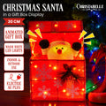 Christabelle Animated Santa Gift Box Led Christmas Tree Decoration Xmas Ornament - SuperSaverAU - view 2