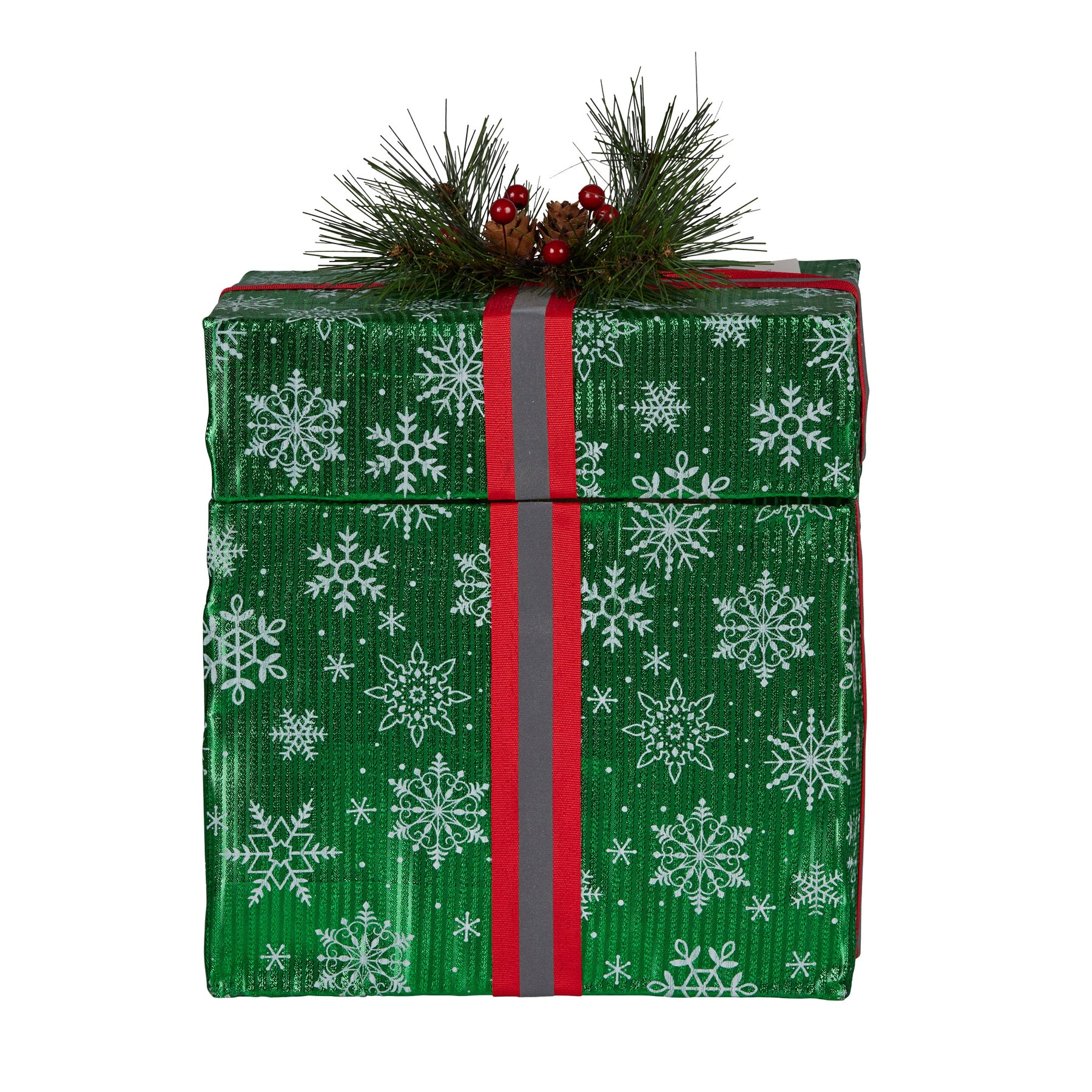Christabelle Animated Elf Gift Box Led Lights Christmas Tree Decoration Ornament - SuperSaverAU - view 3