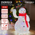 Christabelle 51cm Animated Snowman Christmas Display Decoration Led Lights Xmas - SuperSaverAU - view 1