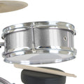 Karrera Children's 4pc Drum Kit - Silver