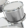 Karrera Children's 4pc Drum Kit - Silver