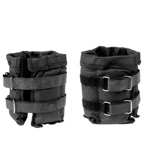 Powertrain Sports Pair 1kg Adjustable Ankle Weights Gym Equipment Wrist Fitness Yoga - SuperSaverAU - view 2
