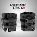 Powertrain Sports Pair 1kg Adjustable Ankle Weights Gym Equipment Wrist Fitness Yoga - SuperSaverAU - view 4