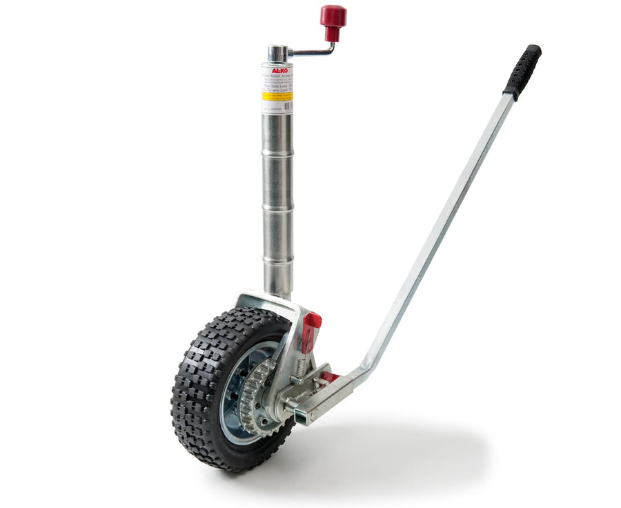 AL-KO 10in Ratchet Jockey Wheel with Power Mover