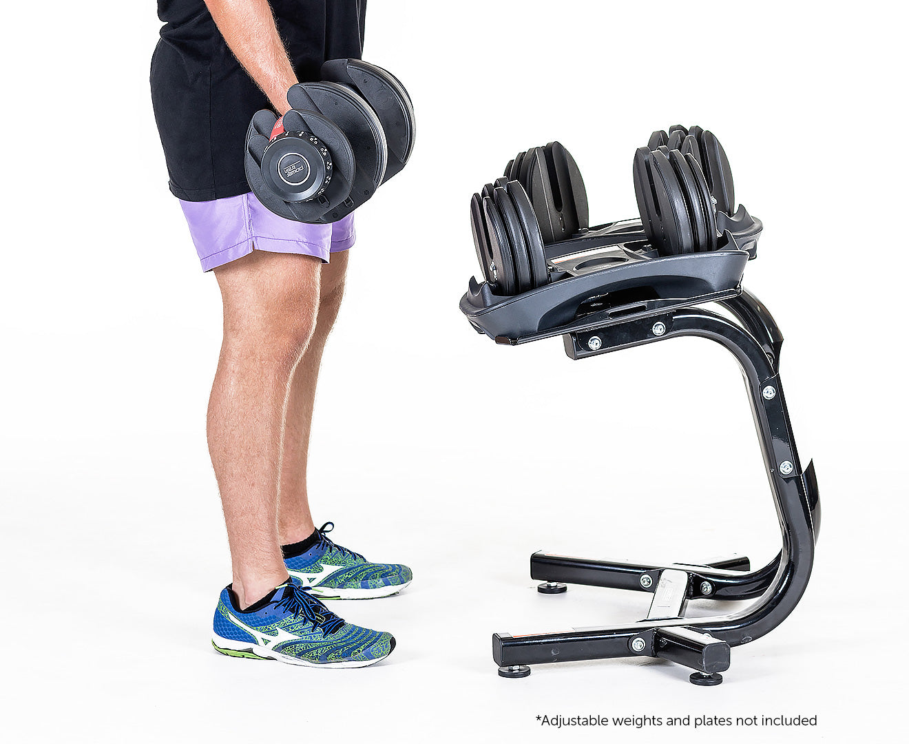 Powertrain Adjustable Dumbbells Stand - SuperSaverAU - view 4