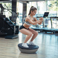 Powertrain Fitness Yoga Ball Home Gym Workout Balance Trainer Grey - SuperSaverAU - view 5