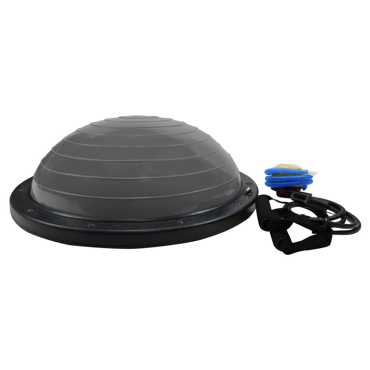 Powertrain Fitness Yoga Ball Home Gym Workout Balance Trainer Grey - SuperSaverAU - view 10