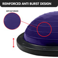 Powertrain Fitness Yoga Ball Home Gym Workout Balance Trainer Purple - SuperSaverAU - view 2
