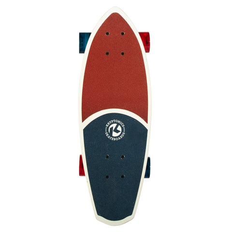 Bravo Sports Kryptonics 23-inch Mini Fat Cruiser Board In Liberty Blue - SuperSaverAU - view 1