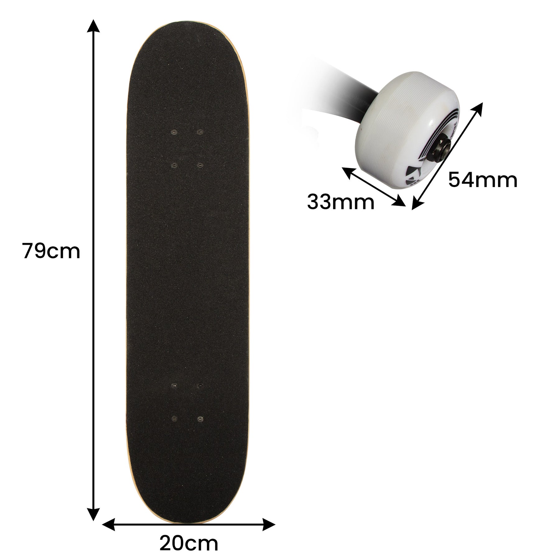 Kryptonics 31-inch Star Series Complete Skateboard Rainbow Dot - SuperSaverAU - view 3