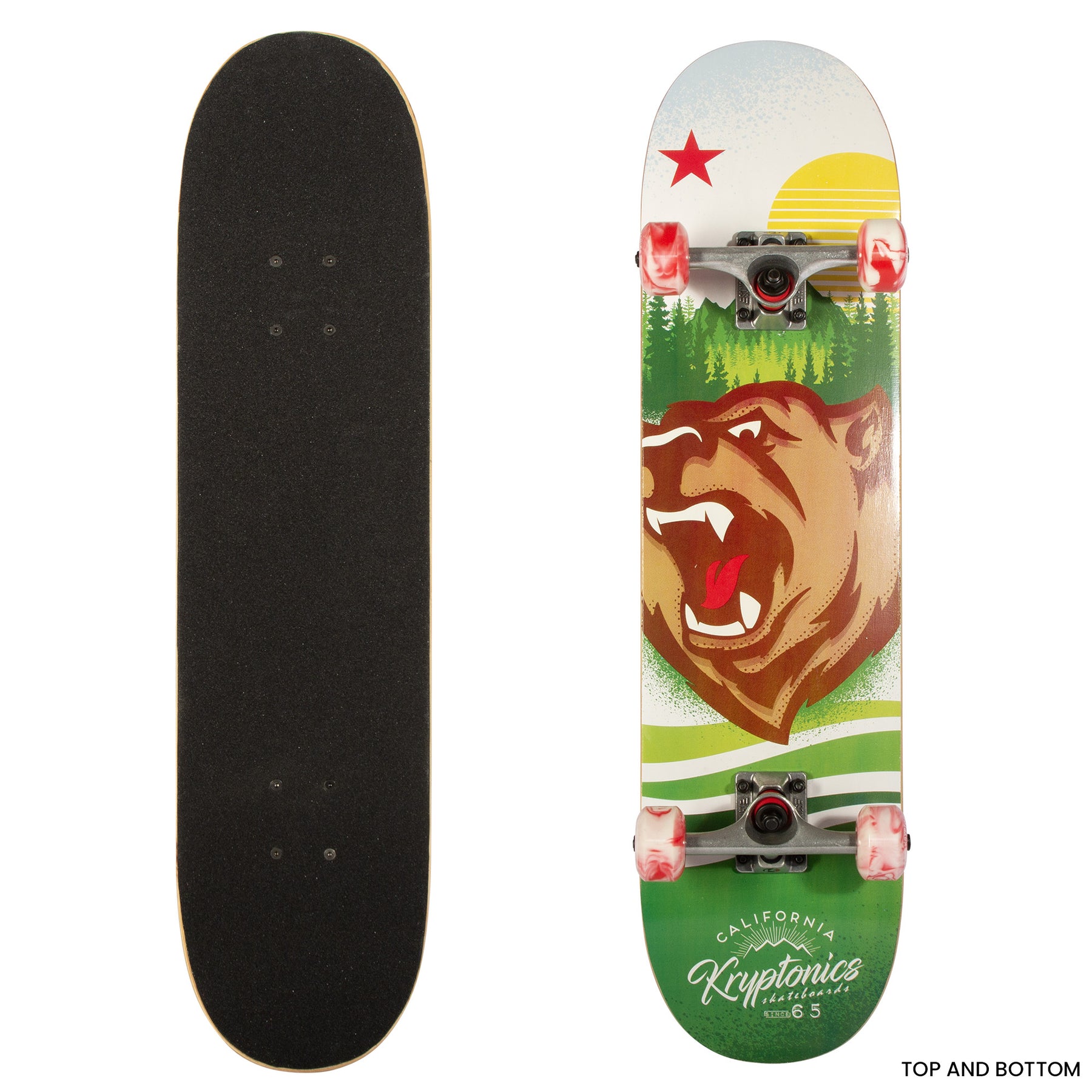 Kryptonics 31-Inch Star Series Complete Skateboard - SuperSaverAU - view 3