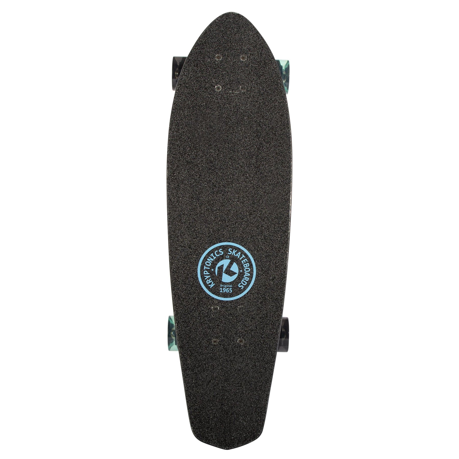Kryptonics 28-inch Cruiser Board - 8 Ply NE Birch Deck, Single Kicktail, 62mm Wheels - SuperSaverAU - view 1