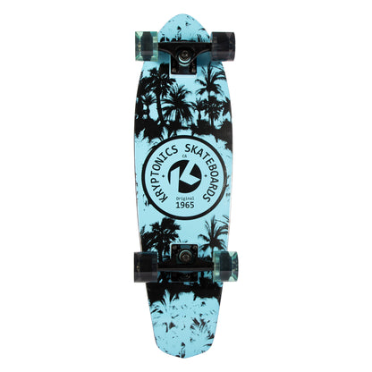 Kryptonics 28-inch Cruiser Board - 8 Ply NE Birch Deck, Single Kicktail, 62mm Wheels