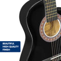 Karrera 34in Children's Cutaway Acoustic Guitar - Black