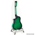 Karrera 34in Children's Cutaway Acoustic Guitar - Green