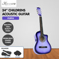 Karrera 34in Children's Cutaway Acoustic Guitar - Purple