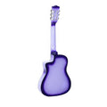 Karrera 34in Children's Cutaway Acoustic Guitar - Purple