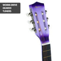 Karrera 34in Children's Cutaway Acoustic Guitar - Purple