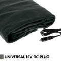 Laura Hill 12V Heated Electric Car Blanket 150x110cm - Polyester Fleece, Storage Bag - SuperSaverAU - view 2