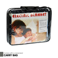 Laura Hill 12V Heated Electric Car Blanket 150x110cm - Polyester Fleece, Storage Bag - SuperSaverAU - view 4