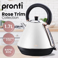 Pronti Toaster, Kettle & Coffee Machine Breakfast Set - White - SuperSaverAU - view 4