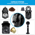 Pronti HomeMaid 3-in-1 Coffee Machine, 19 Bar, Nespresso & Caffitaly Compatible, 600ml - SuperSaverAU - view 5