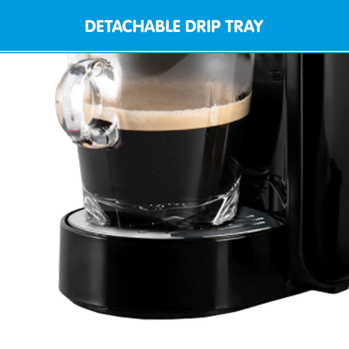 Pronti HomeMaid 3-in-1 Coffee Machine, 19 Bar, Nespresso & Caffitaly Compatible, 600ml - SuperSaverAU - view 8
