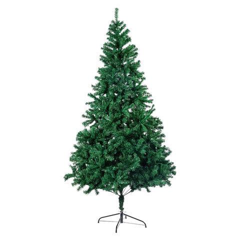 Christabelle Green Christmas Tree 2.1m Xmas Decor Decorations -1200 Tips - SuperSaverAU - view 1