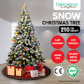 Christabelle Snow-Tipped Artificial Christmas Tree 2.1m 1200 Tips - SuperSaverAU - view 3