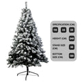 Christabelle Snow-Tipped Artificial Christmas Tree 2.4m 1500 Tips - SuperSaverAU - view 2