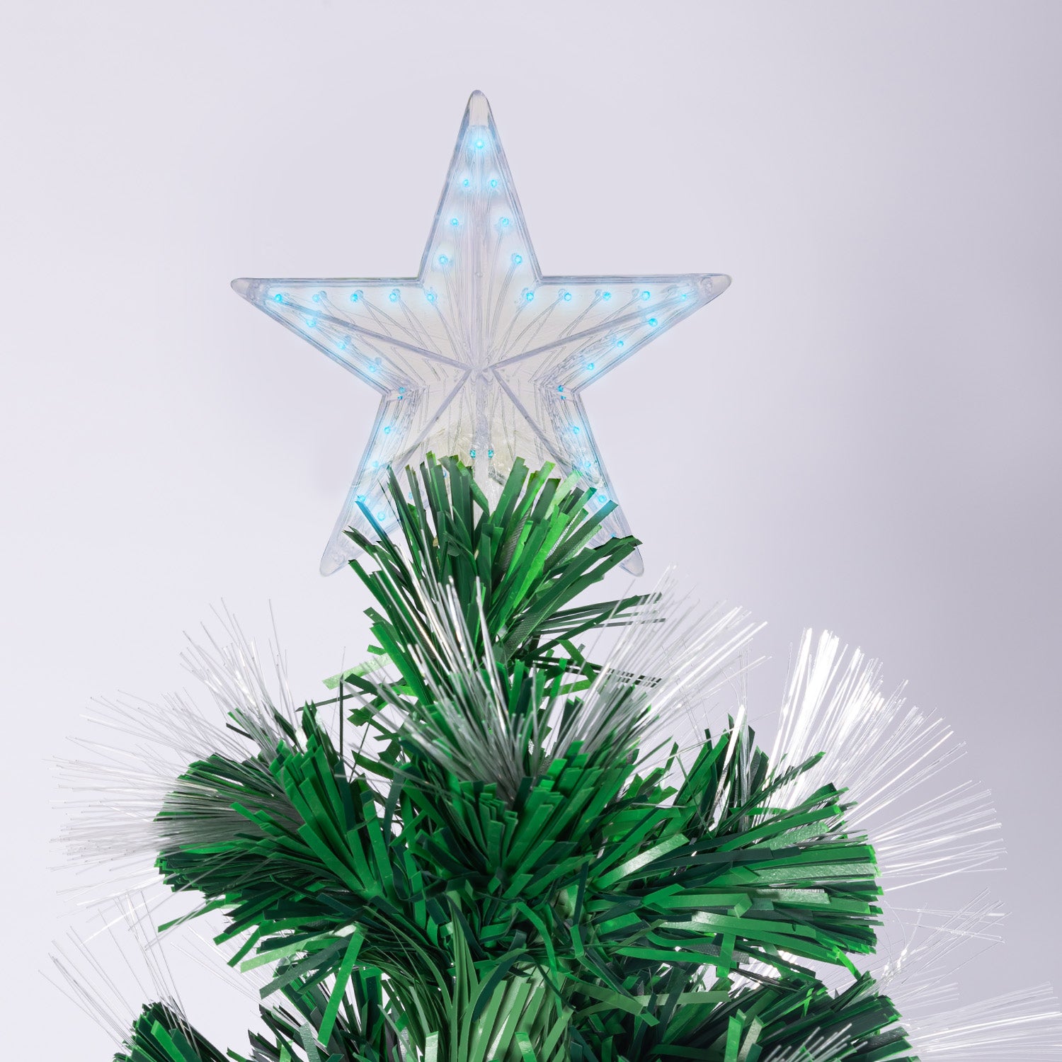 Christabelle 1.2m Enchanted Pre Lit Fibre Optic Christmas Tree Stars Xmas Decor - SuperSaverAU - view 5