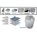 Samson Heavy Duty Caravan Cover 14-16ft - Waterproof, UV Treated, Adjustable Fit - SuperSaverAU - view 3