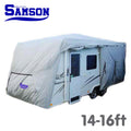 Samson Heavy Duty Caravan Cover 14-16ft - Waterproof, UV Treated, Adjustable Fit - SuperSaverAU - view 5
