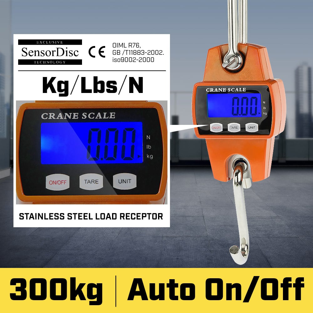 Kartrite Crane Scales Hanging 300Kg Industrial Electronic - SuperSaverAU - view 2