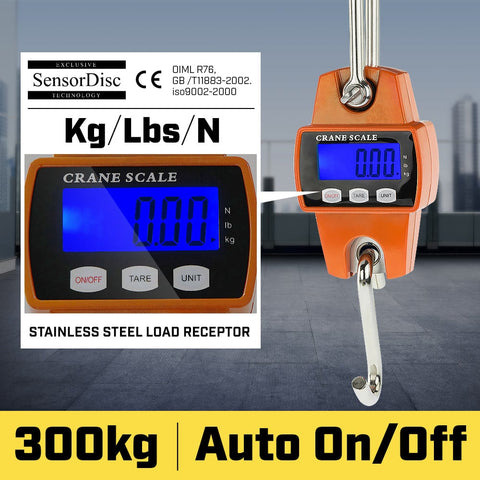Kartrite Crane Scales Hanging 300Kg Industrial Electronic - SuperSaverAU - view 2