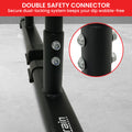 Powertrain Dip Bars Pair 200kg Capacity with Rubberised Handles & Non-Slip Feet - SuperSaverAU - view 4