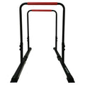 Powertrain Height-Adjustable Dip Bars Pair 200kg Capacity, Rubberised Handles, 68x51x78-101cm - SuperSaverAU - view 2