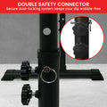 Powertrain Height-Adjustable Dip Bars Pair 200kg Capacity, Rubberised Handles, 68x51x78-101cm - SuperSaverAU - view 5