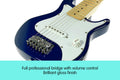 Karrera 30in Children's Electric Guitar - Blue